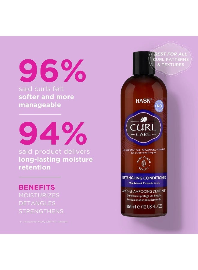 Hask Curl Care Detangling Conditioner 355ml - Image 3